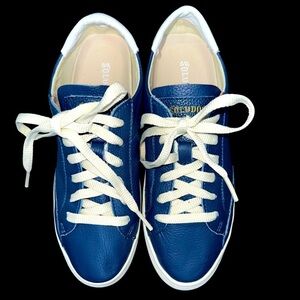 LADIES SOLUDOS NAVY BLUE SNEAKERS